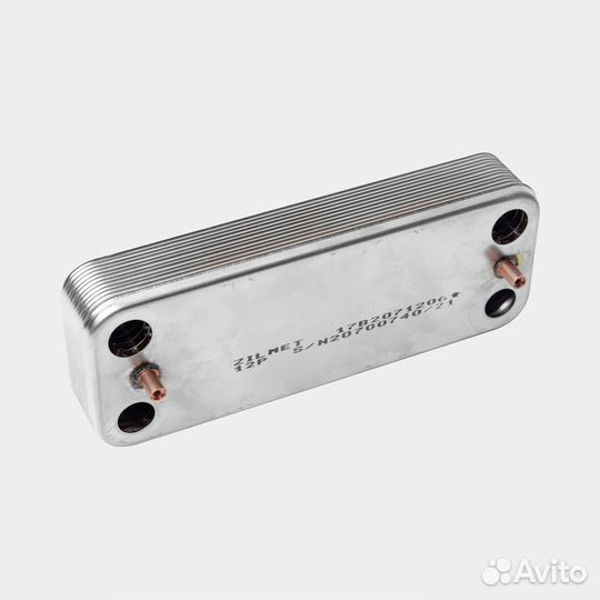 Теплообменник вторичный Бакси/Baxi