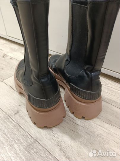 Ботинки челси женские зимние 38