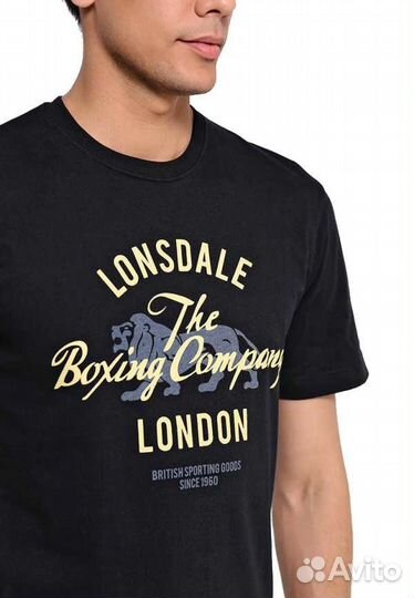 Футболка Lonsdale MTS016 цв. черный