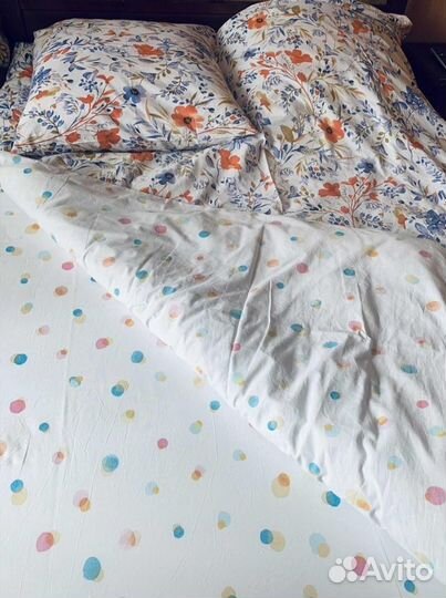 2сп комплект с Евро простынью Хлопок новый