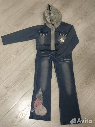 Костюм джинсовый привозной