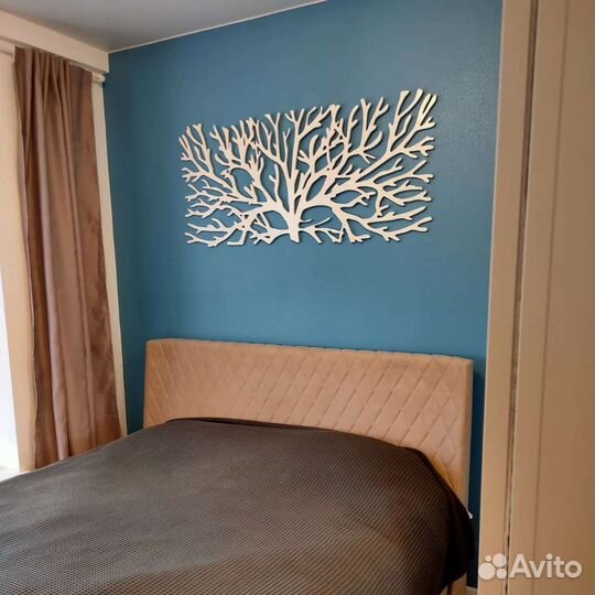 Панно дерево белое