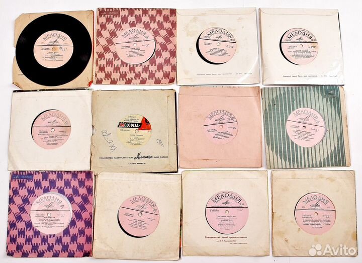 Виниловые пластинки СССР. Миньон