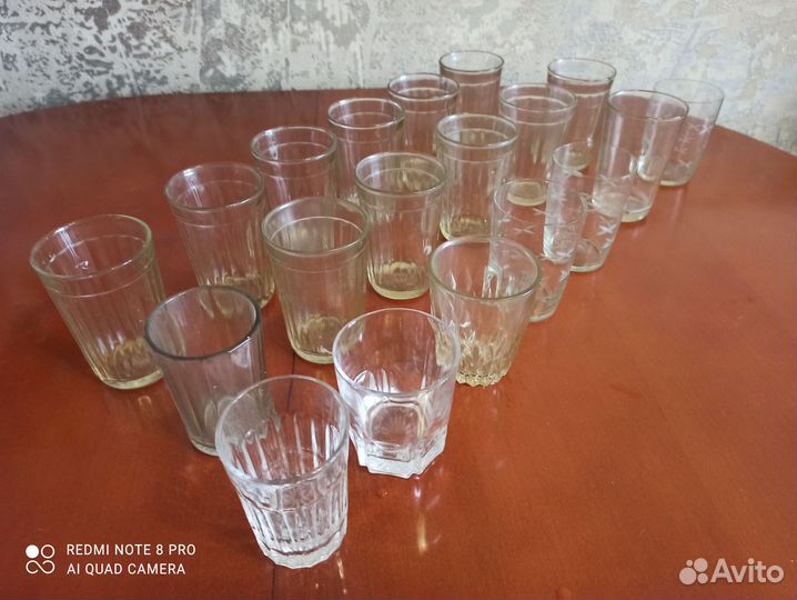 Стаканы граненые СССР