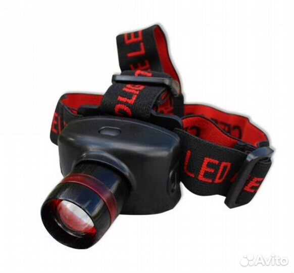 Мощные компактные налобные фонари 3xAAA