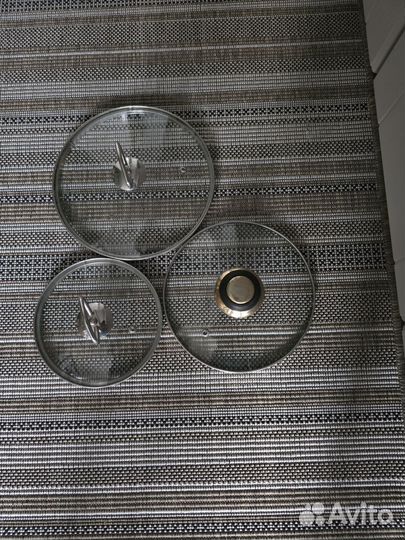 Стеклянная крышка 3 шт