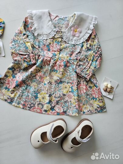 Платье для девочки 74, 80, 86