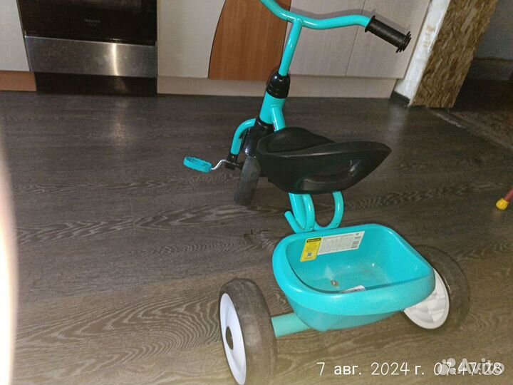 Детский трехколесный велосипед новый