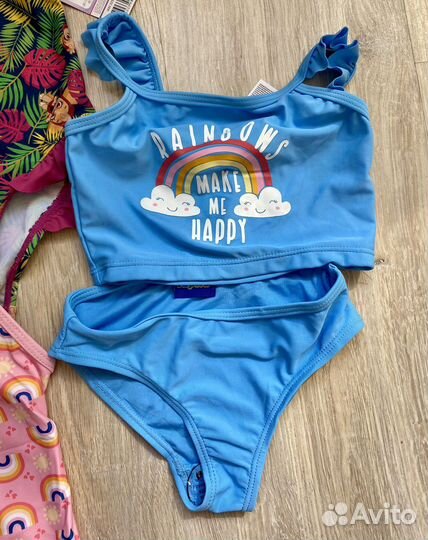 Купальник для девочки 116 122