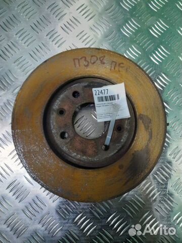 Тормозной диск передний Peugeot 308 хечбэк 1.6 EP6