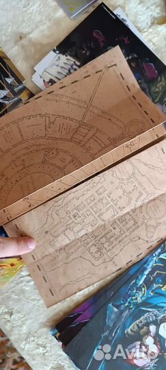 Карта мародеров Гарри Поттер