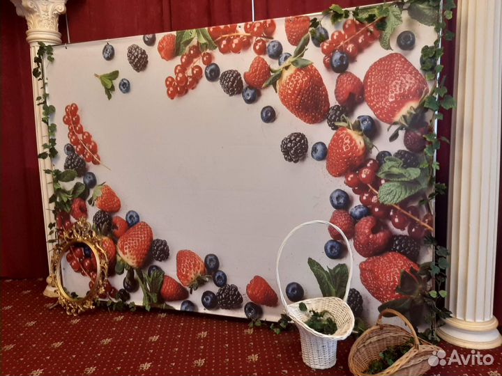 Корзина плетеная большая