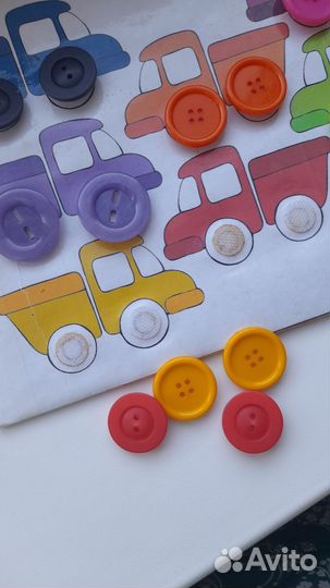 Игра детская на липучках развивающая для малышей