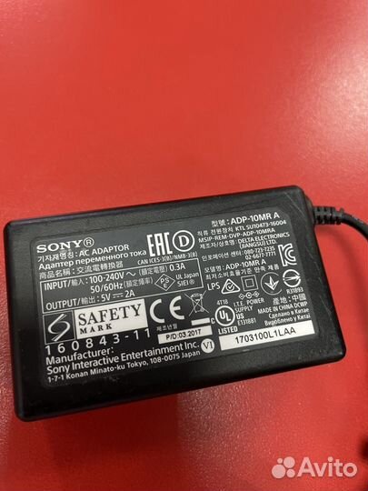 Блок питания для Зарядного джостиков ps4