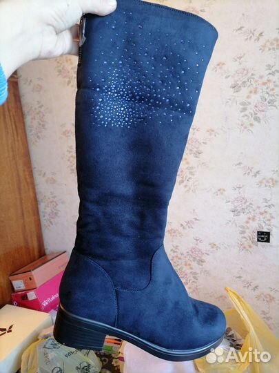 Новые зимние сапоги