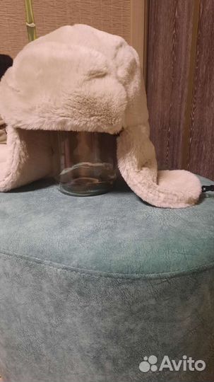 Очень тёплая зимняя шапка-ушанка