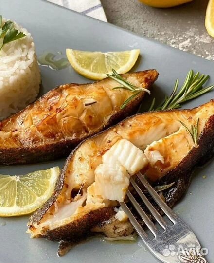 Стейки Палтуса