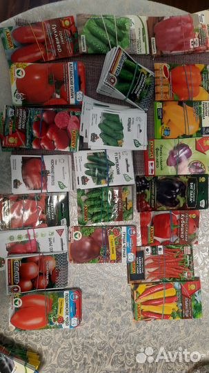 Семена томат, перец, огурец, петуния, циния и др