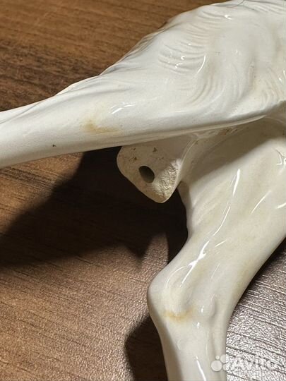 Фарфоровая статуэтка собака Борзая Германия