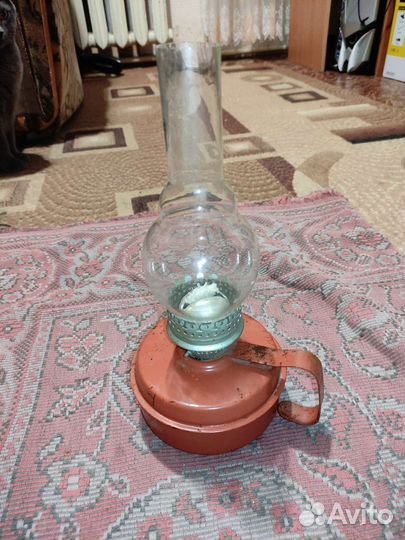 Советская лампа керосиновая