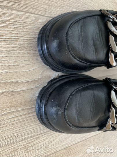 Лоферы для девочки 34 размер