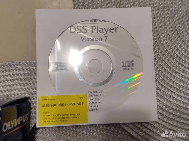 Цифровой диктофон Olimpus DS-30