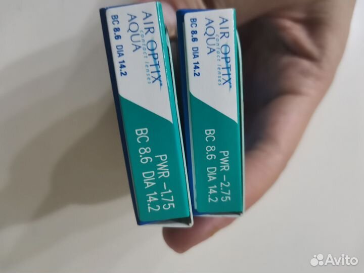 Линзы контактные