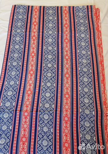 Ткань, хлопок, отрез СССР, матрасная