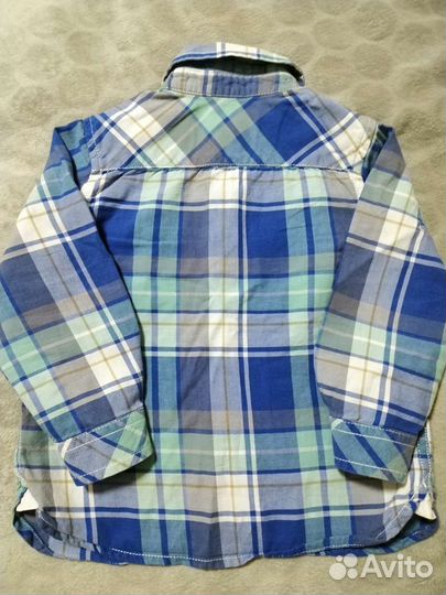 Пиджак и рубашка на мальчика 92