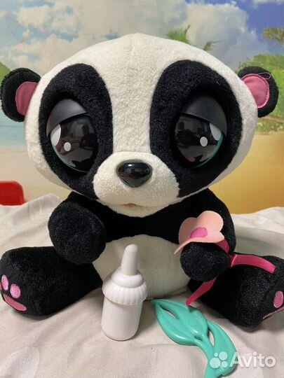Панда интерактивная игрушка со звуковыми эффектами