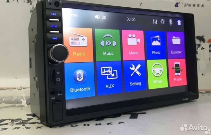 Магнитола 2 din сенсорный 7