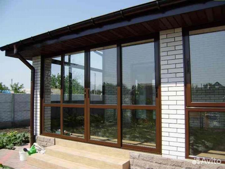 Тёплое остекление террас