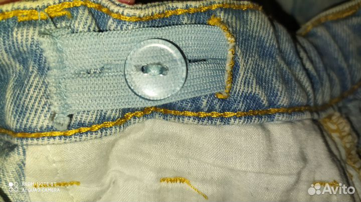 Джинсовые шорты acoola для девочки 152 размер