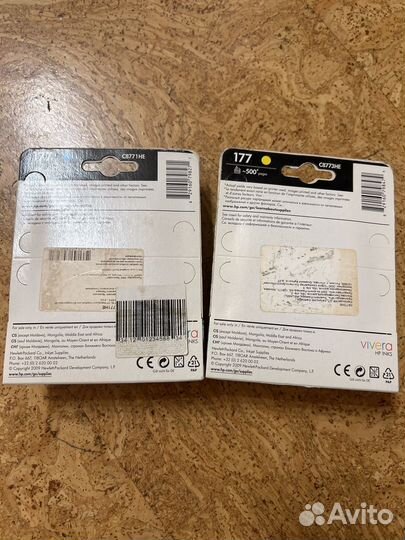 Картридж hp цветной