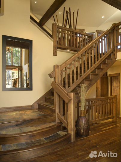 Лестница из дерева