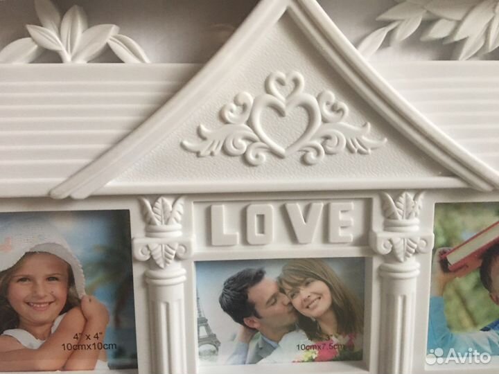 Рамка фотоколлаж новый Дом