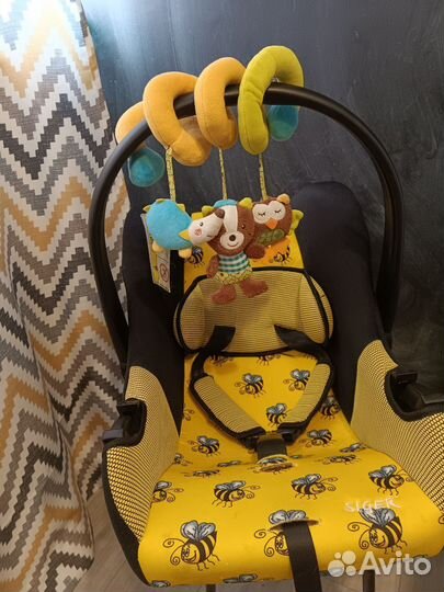 Детское автолюлька от 0