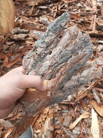 Кора сосны. Мульча сосновая. Кора сосновая