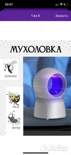 Мухоловка - мухобойка
