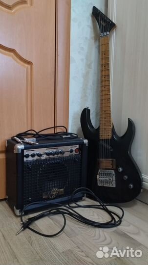 Электрогитара с комбиком
