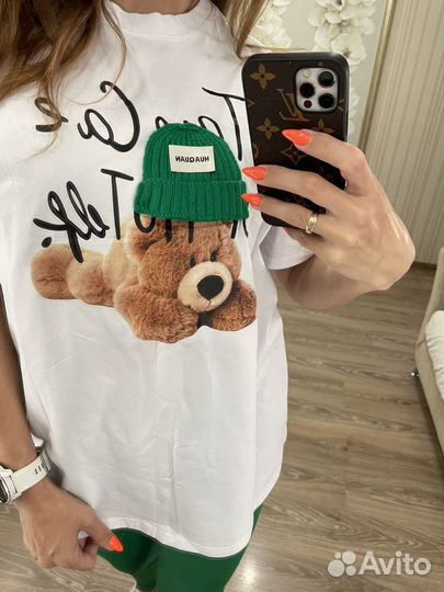 Костюм леггинсы футболка