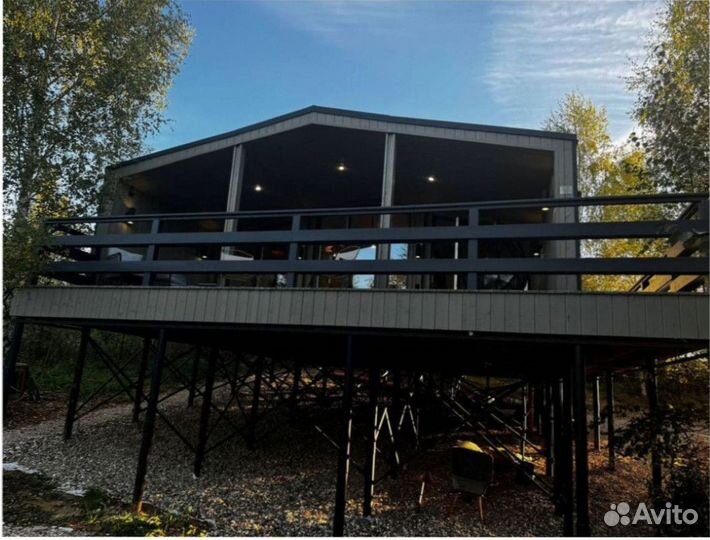 Теплый каркасный дом на дачу, зимний 110 м кв Артикул ап-1990