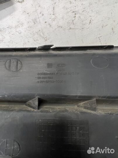 Решетка заглушка птф шевроле круз дорестайлинг