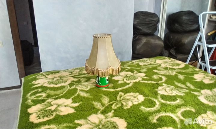 Плафон для настольной лампы из искусственной кожи