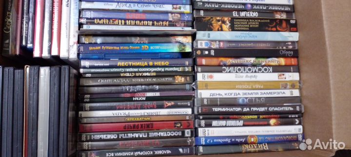 Dvd диски коробка