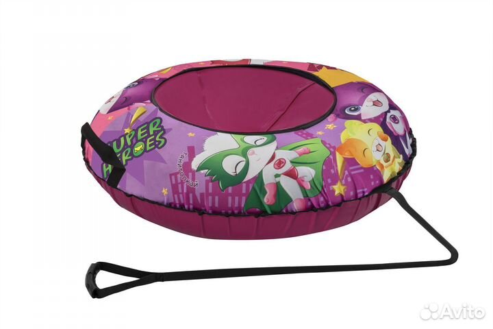 Тюбинг ватрушка Супер котик 93 см