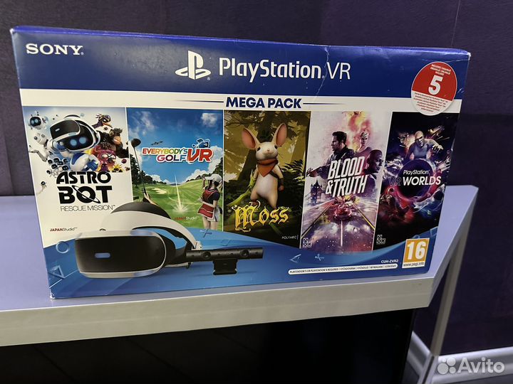 Шлем sony ps4 vr