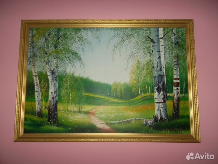 Картина маслом на холсте (р. 120-90 см.)