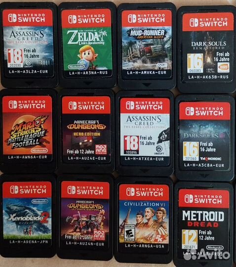 Nintendo switch игры