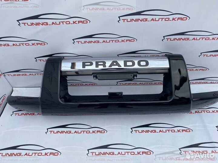 Накладка на бампер Toyota LC Prado 120 B9272